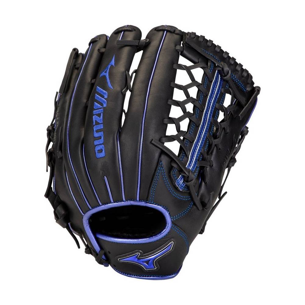 Luva Baseball Mizuno MVP Prime SE Outfield 12.75" - Homem - Pretas/Azul Marinho - VMUTN1675